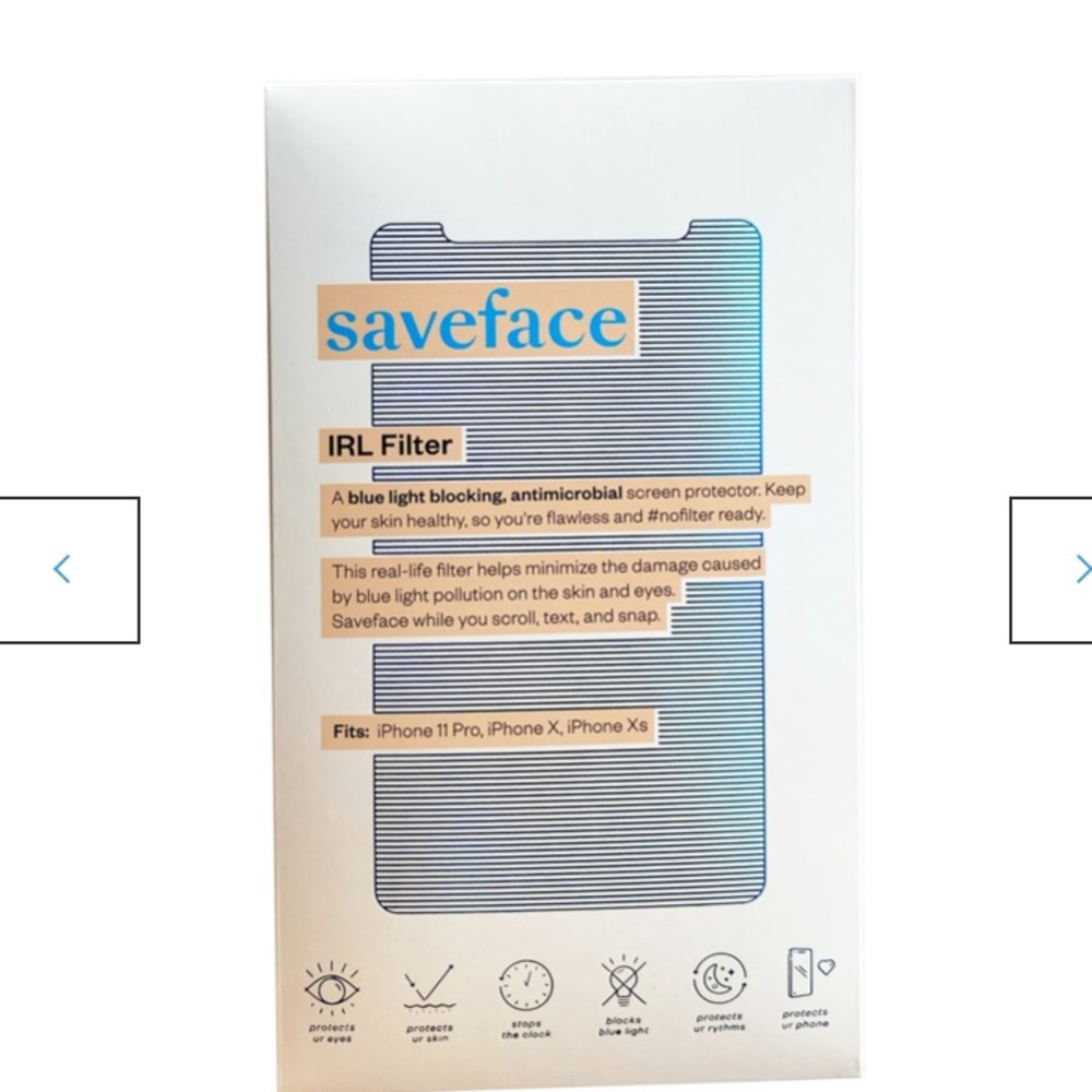 Save face iPhone screen. New in packaging